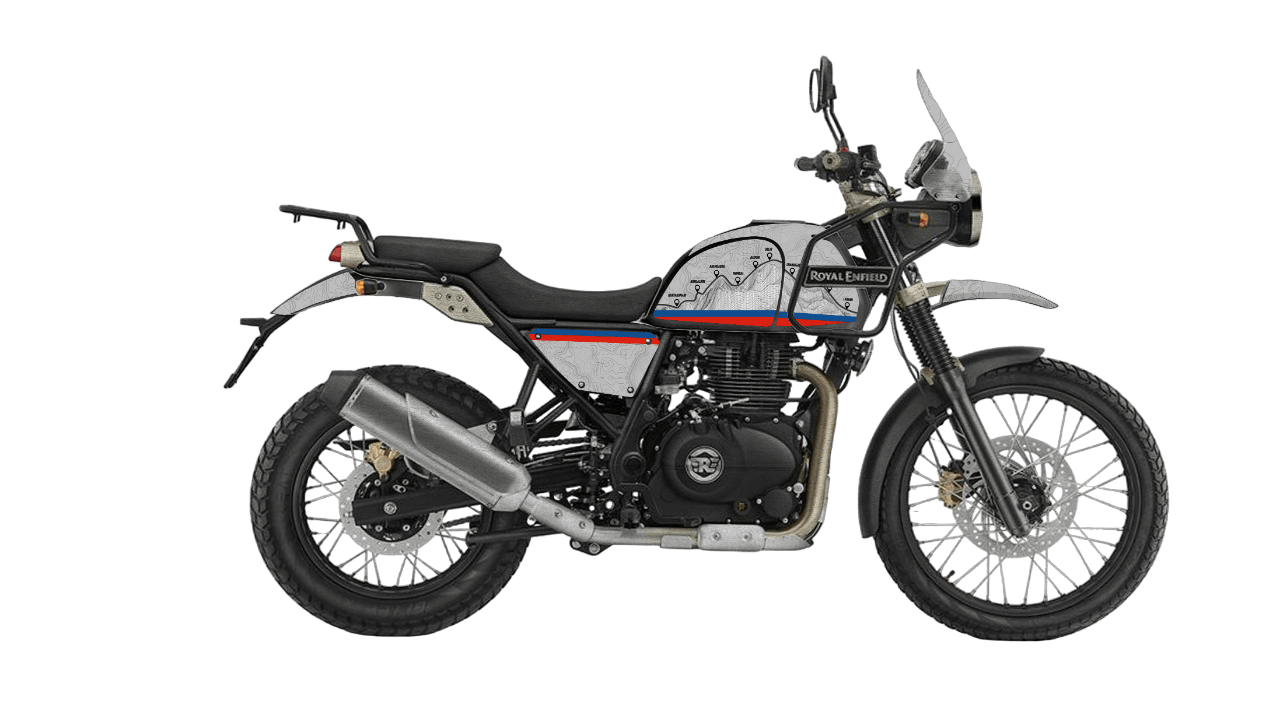 RE Himalayan Automotive Graphics LRL Motors