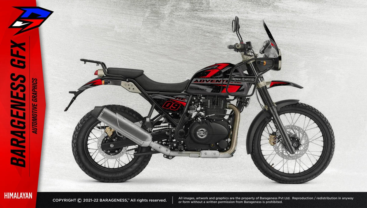 RE Himalayan Automotive Graphics - LRL Motors