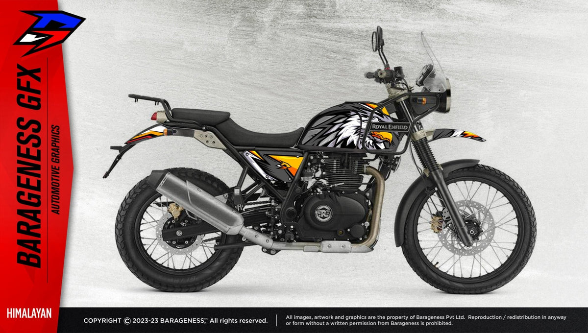 RE Himalayan Automotive Graphics - LRL Motors