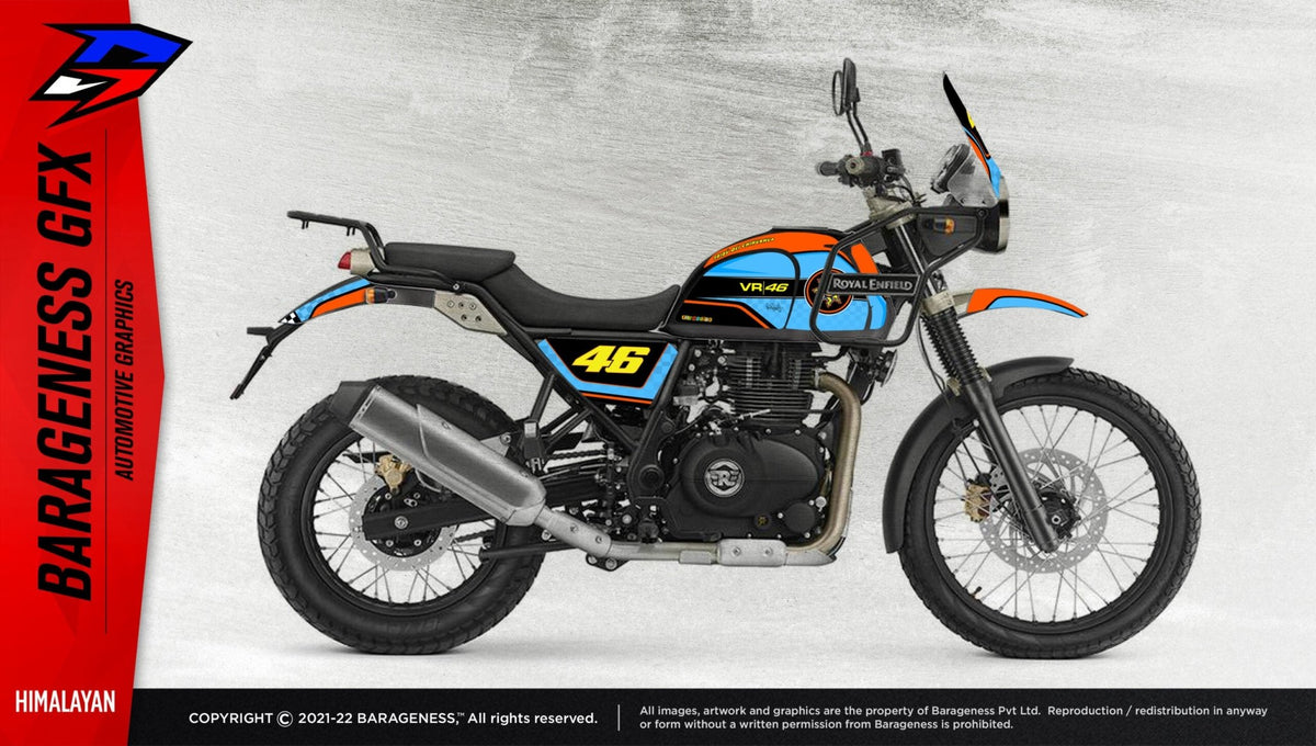 RE Himalayan Automotive Graphics - LRL Motors