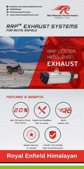 Red Rooster - Performance RRP Vertex RE Himalayan Exhaust System - LRL Motors