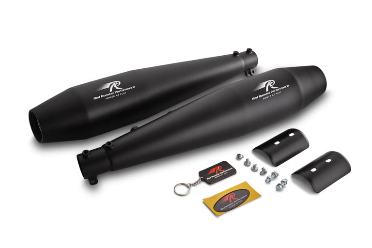 Red Rooster Performance Stellar Interceptor / Continental GT650 - Black Matte - LRL Motors