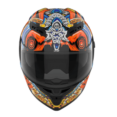 Ridex titanium diabo glossy helmet - LRL Motors