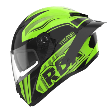 Ridex titanium rdx glossy helmet - LRL Motors