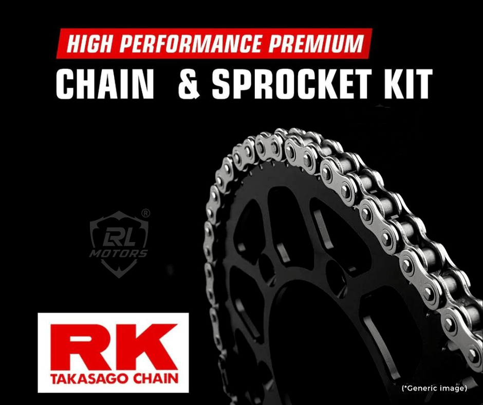 RK CHAIN AND SPROCKET DAYTONA R 675 RACING 2011-2017 - LRL Motors