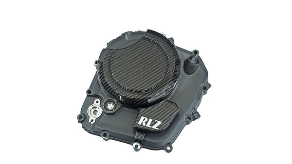 RLZ Carbon Fiber Clutch Cover Protector Pro Right Side Only for Ba LRL Motors