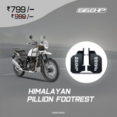 Royal Enfield Himalayan BS4 & BS6 Pillion Rider Foot Rest - LRL Motors