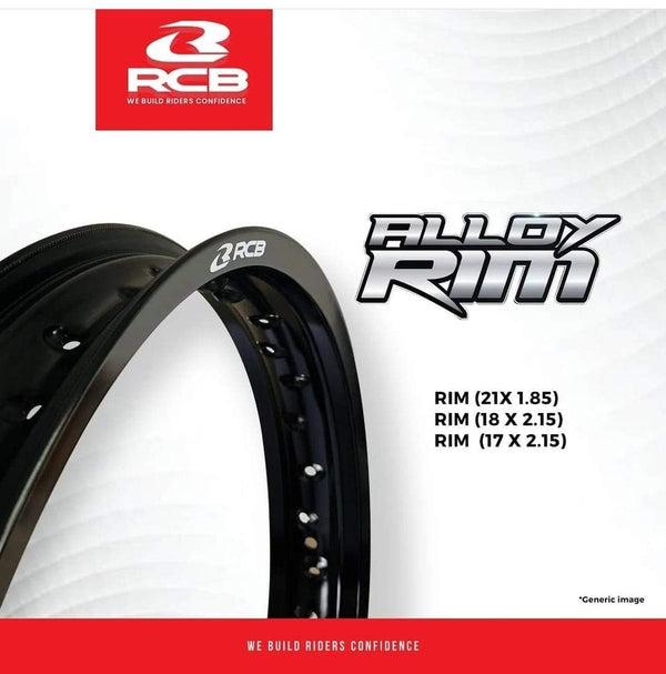 Royal Enfield Himalayan rear alloy rim (17 X 2.15) Racing Boy - LRL Motors