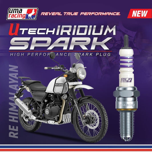 Royal Enfield Himalayan UMA Racing U-tech Iridium spark plug - LRL Motors