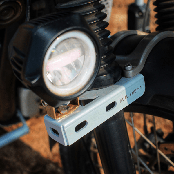 Royal Enfield Himayalan Auto Engina Fog Light Clamps - LRL Motors