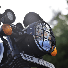 Royal Enfield Hunter 350 auto engina Headlight Guard/ Grill - LRL Motors