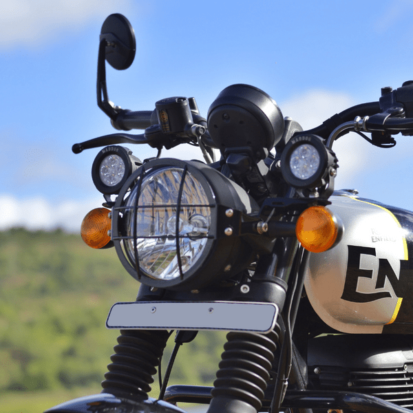 Royal Enfield Hunter 350 auto engina Headlight Guard/ Grill - LRL Motors