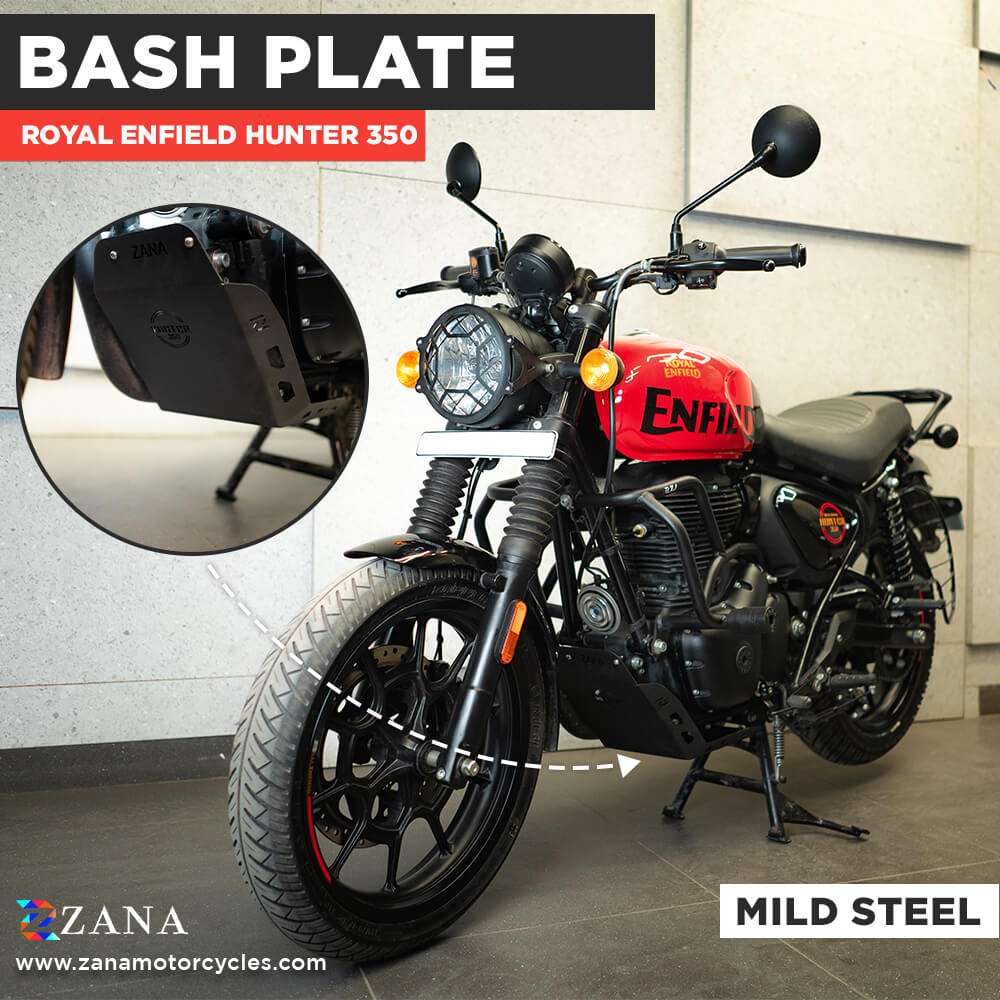 Royal Enfield Hunter 350 Zana Bash plate - LRL Motors