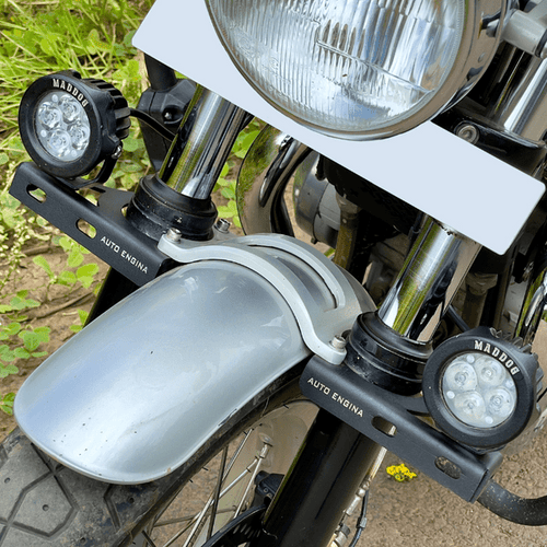 Royal Enfield Interceptor 650 fog light mount - LRL Motors