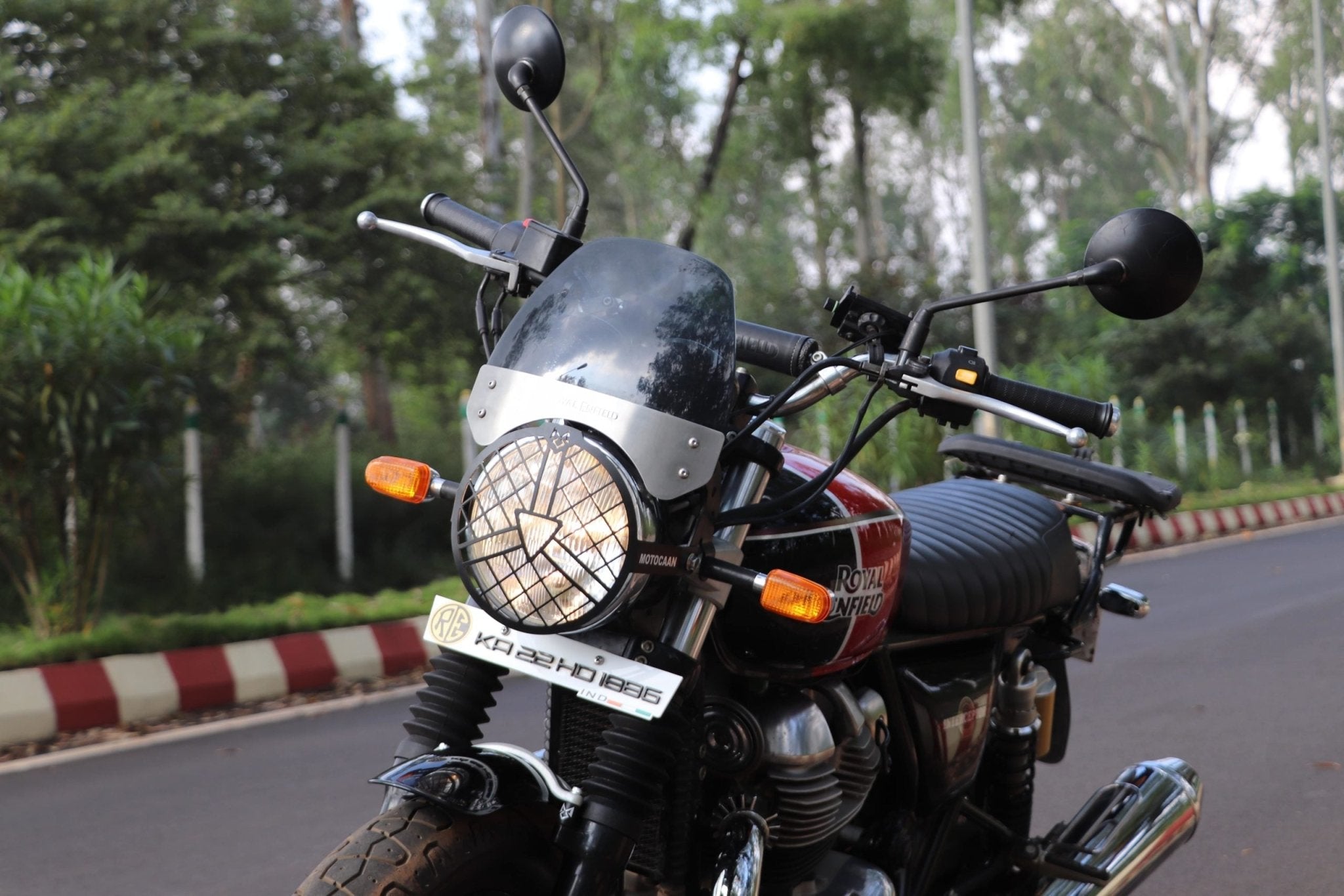 Royal Enfield interceptor 650 motocaan Headlight Grill - LRL Motors