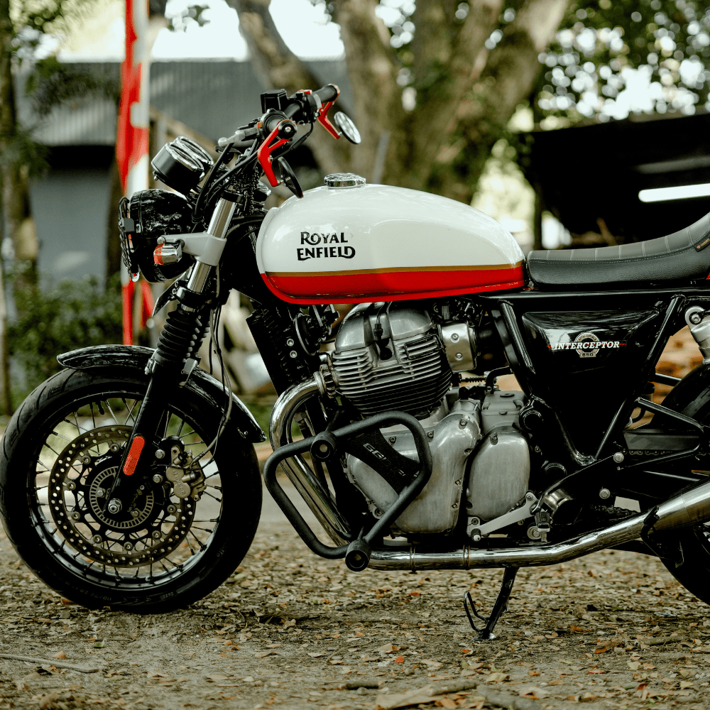Royal Enfield Interceptor 650 Shield Double Slider Crash Guard – LRL Motors