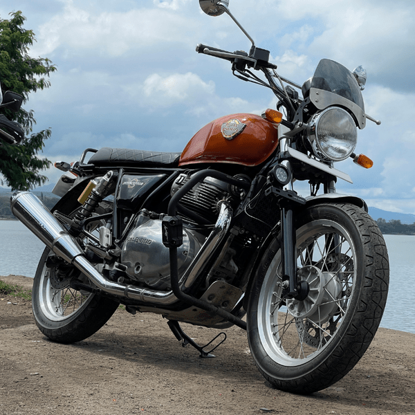 Royal Enfield Interceptor auto engina crash guard - LRL Motors