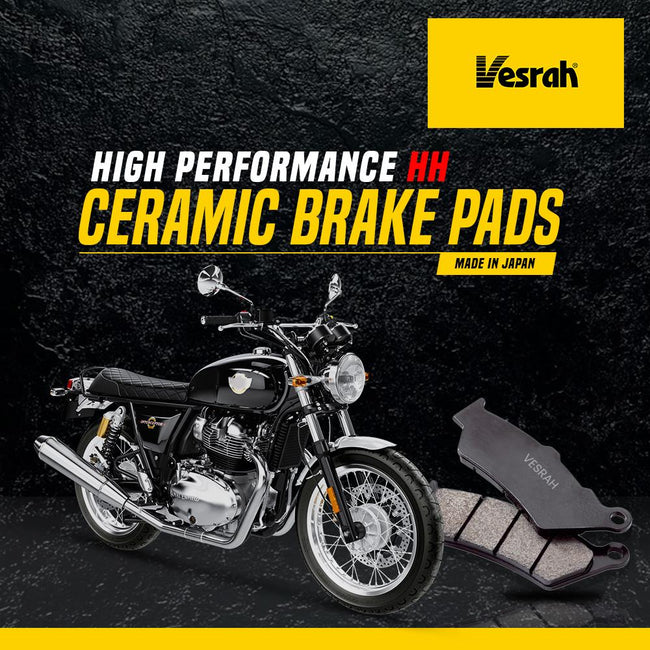 Royal Enfield Interceptor front brake pad (Ceramic) - LRL Motors