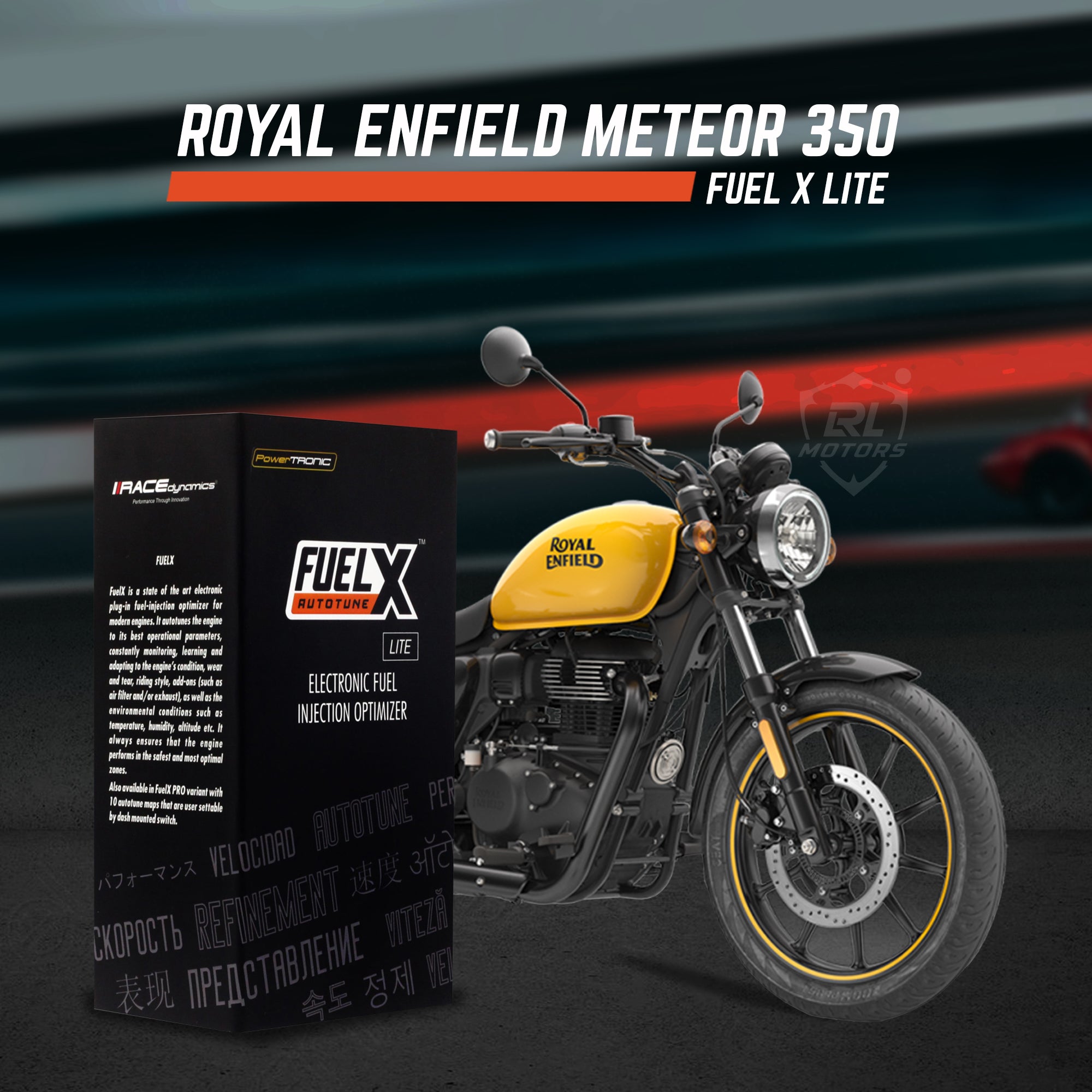 Royal Enfield Meteor 350 (2021) FuelX Lite FuelX Lite - LRL Motors