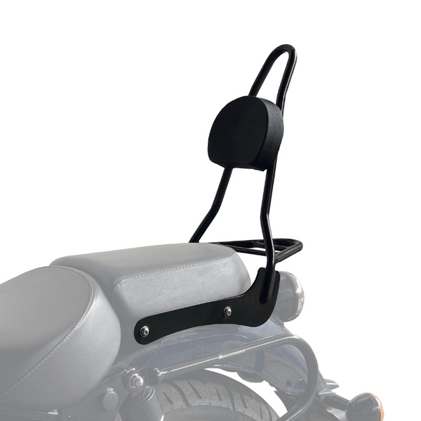 Royal Enfield Meteor 350 Auto Engina Sissy Bar With Backrest (Black) - LRL Motors