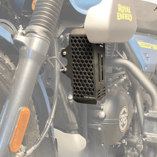 Royal Enfield Scram 411 auto engina radiator guard - LRL Motors