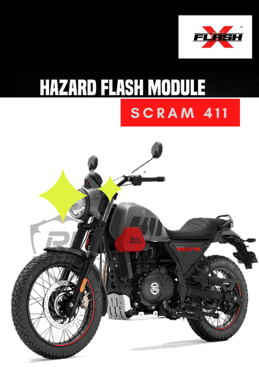 Royal Enfield Scram 411 Flash X Hazard Flash Module, Blinker,Flasher - LRL Motors