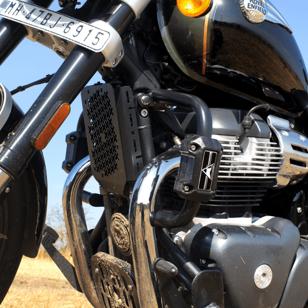 Royal Enfield Super Meteor 650 auto engina crash guard - LRL Motors