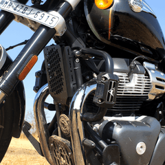 Royal Enfield Super Meteor 650 auto engina crash guard - LRL Motors