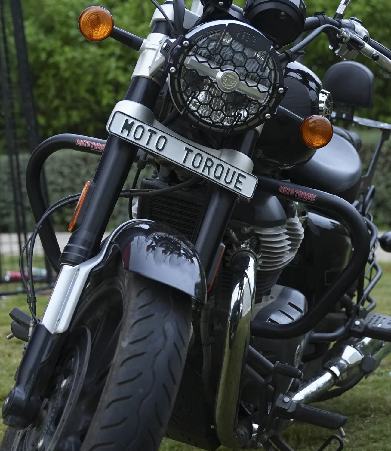 Royal Enfield Super Meteor 650- Moto Torque CRASH GUARD - LRL Motors