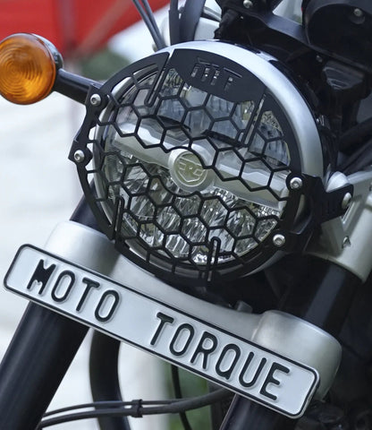 Royal Enfield Super Meteor 650- Moto Torque HEADLIGHT GRILL - LRL Motors