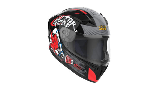 RYDEX HELMET POLARIS - R01 PREMIUM MOTORHEAR RED - LRL Motors