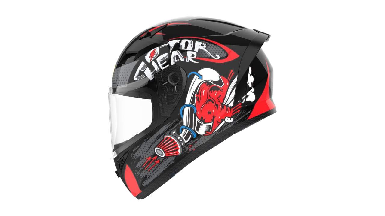 RYDEX HELMET POLARIS - R01 PREMIUM MOTORHEAR RED - LRL Motors