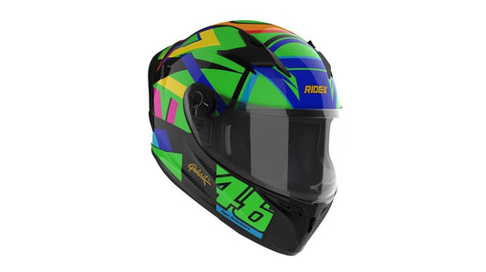 RYDEX HELMET POLARIS - STELLER LIME - LRL Motors