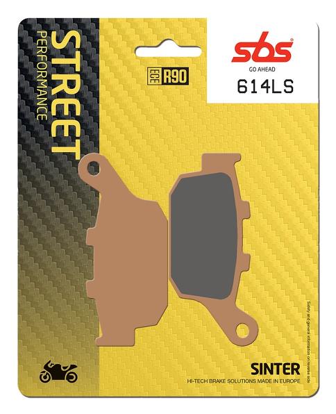 SBS 614LS Sintered Rear Brake Pads for Triumph / Honda / Yamaha - LRL Motors