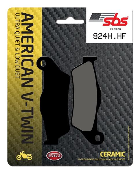 SBS 924H.HF Ceramic Brake Pads for Harley Davidson - LRL Motors