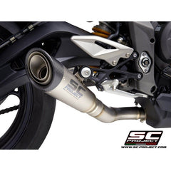 SC PROJECT S1 EXHAUST FOR TRIUMPH STREET TRIPLE 765 - LRL Motors