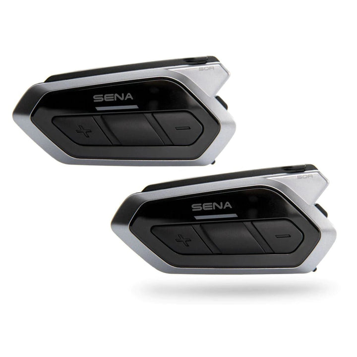 SENA 50R Bluetooth Communication System Dual Pack with Harman SENA 50R Bluetooth Communication System Dual Pack with Harman