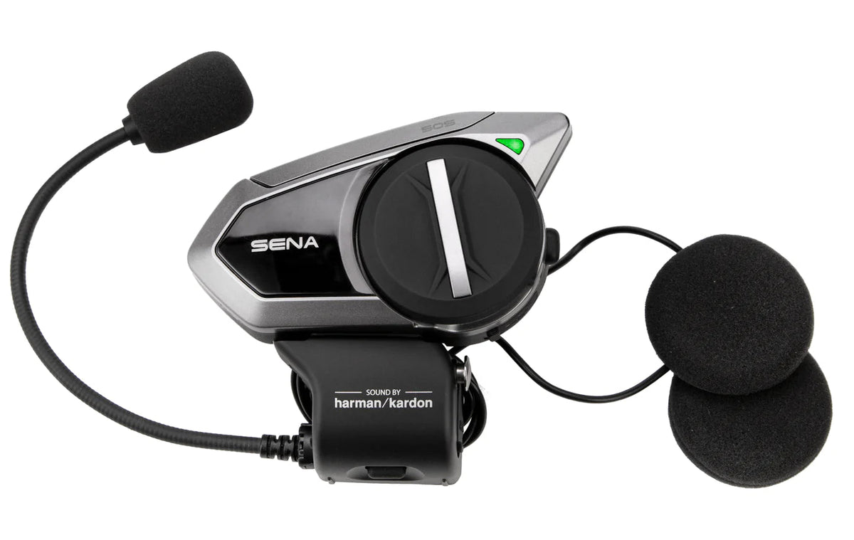 Sena 50S Bluetooth Headset - Dual Pack - With Harman Kardon Speakers - LRL Motors