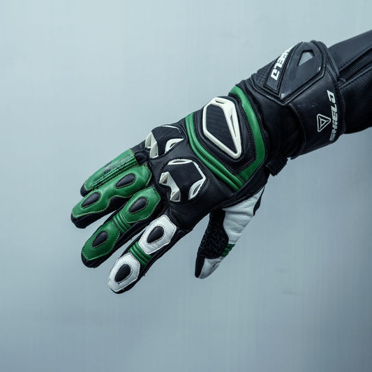 Shield Raw Full Gauntlet Gloves - LRL Motors