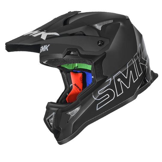 SMK Allterra Matt Black (MA260) OFF ROAD HELMET - LRL Motors