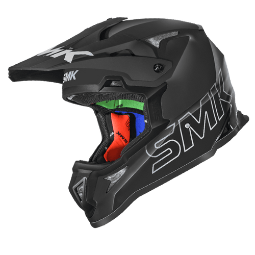 SMK Allterra Matt Black (MA260) OFF ROAD HELMET - LRL Motors