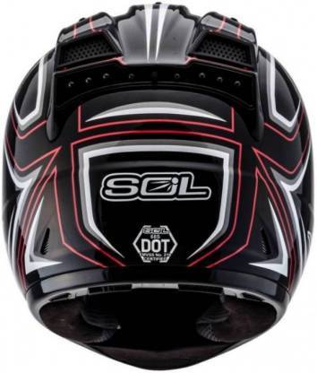 SOL SL-68S SPEED BLACK/RED - LRL Motors