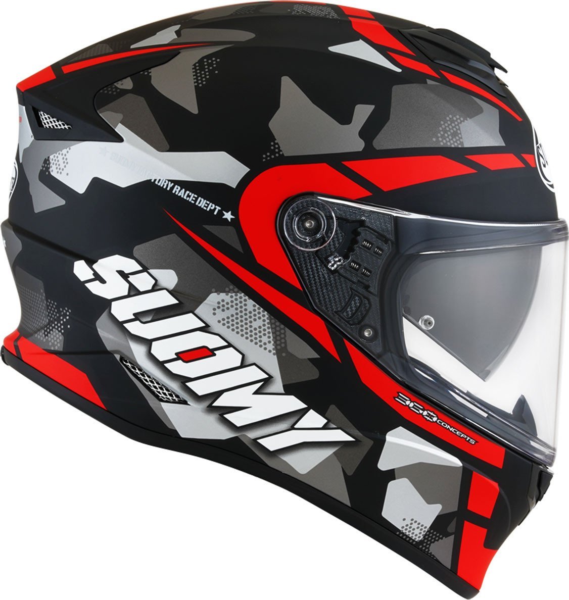 SUOMY STELLAR RACE SQUAD MATT RED - LRL Motors
