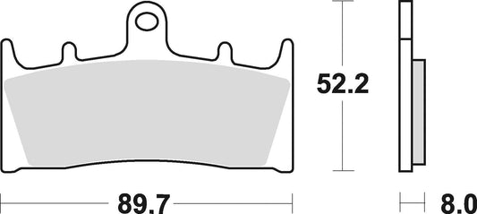 SUZUKI GSX R HAYABUSA|1300|1999 - 2007 >FRONT - BOTH - LRL Motors