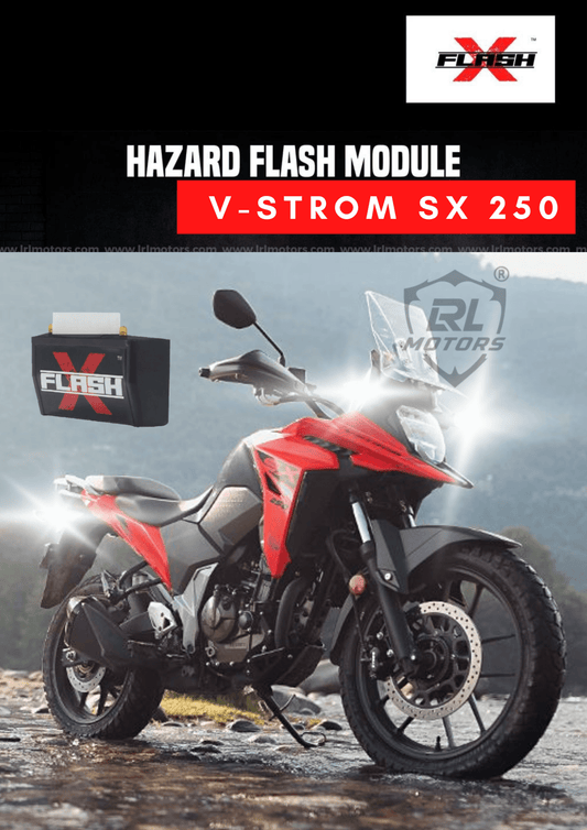 Suzuki V-Strom SX 250 Flash X Hazard Flash Module, Blinker,Flasher - LRL Motors