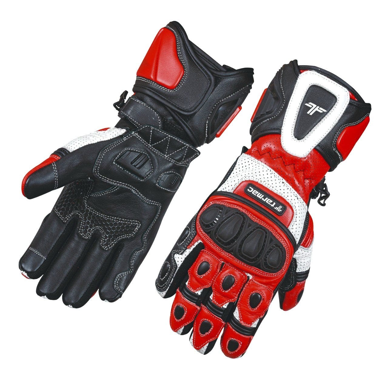 Tarmac Rapid Black/White/Red Glove - LRL Motors