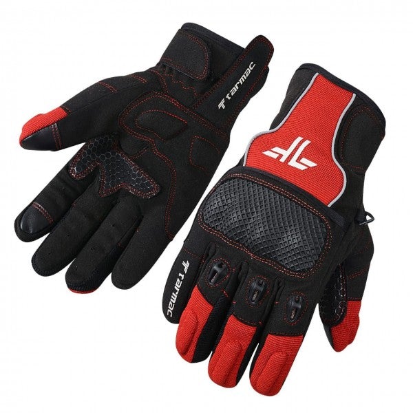 Tarmac Tex Black/Red Glove - LRL Motors