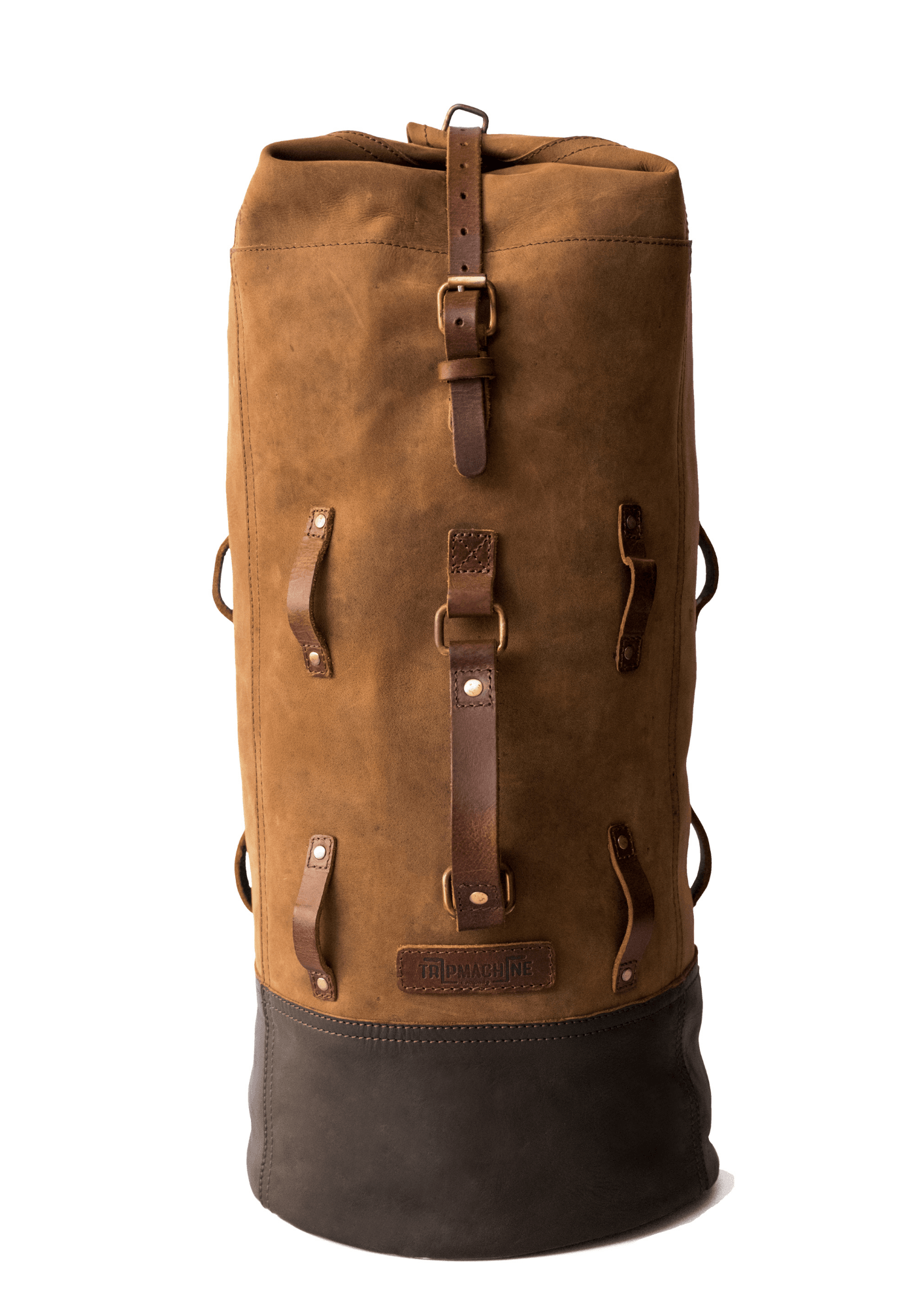 Tripmachine LEATHER MILITARY DUFFEL - LRL Motors