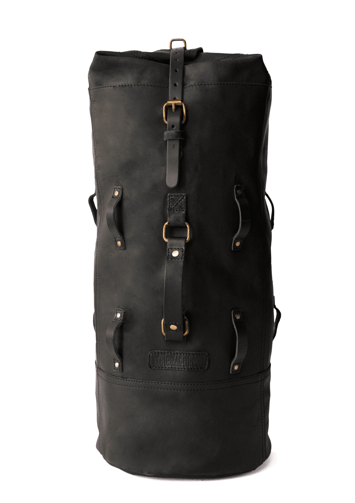 Tripmachine LEATHER MILITARY DUFFEL - LRL Motors