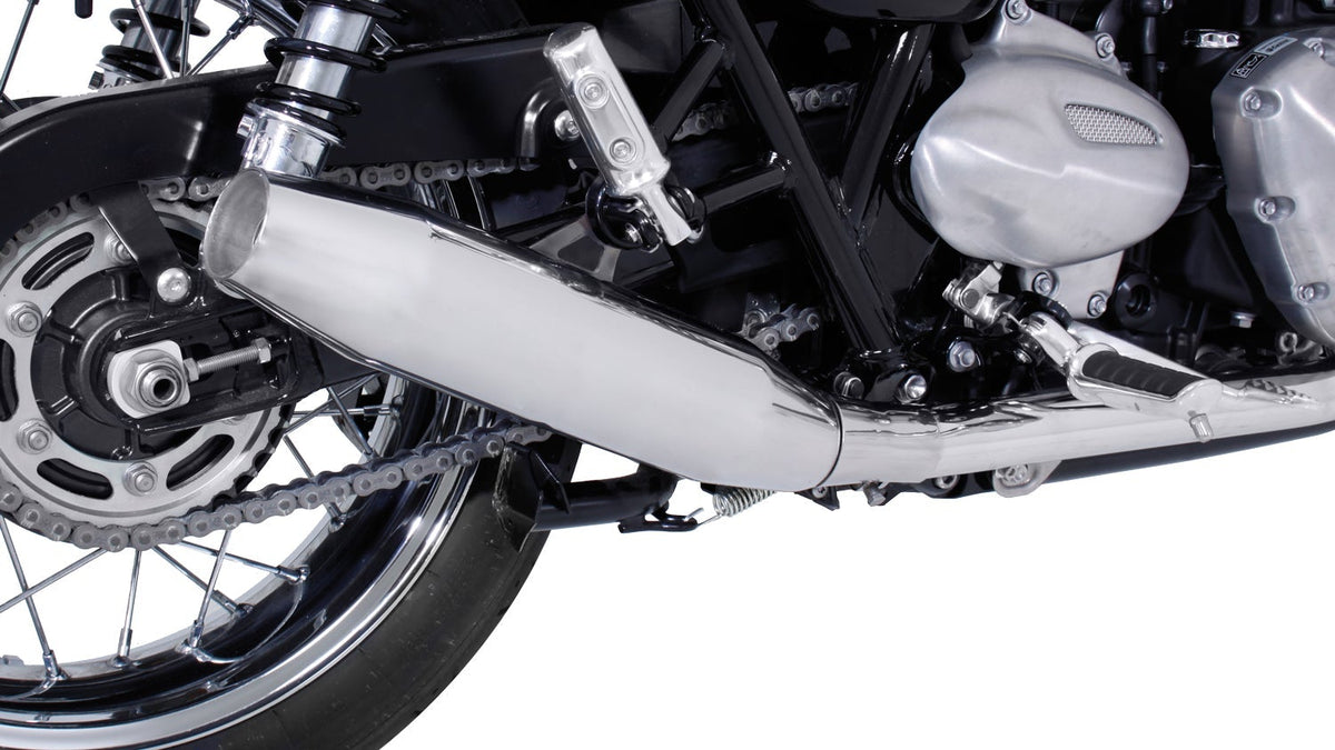 Triumph Bonneville T120 - Remus Tapered muffler left/right - LRL Motors